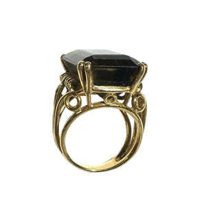 Bague empiérée en Or Jaune 18 Carats