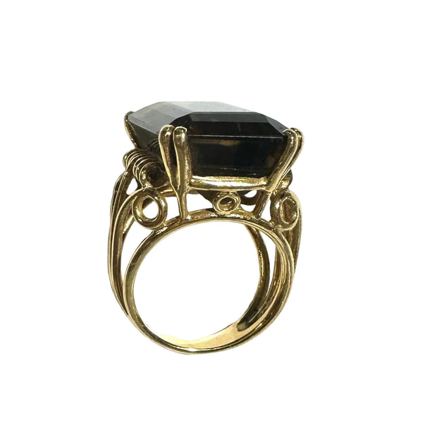 Bague empiérée en Or Jaune 18 Carats