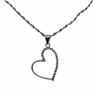 Collier Princesse en Or Blanc 18 Carats