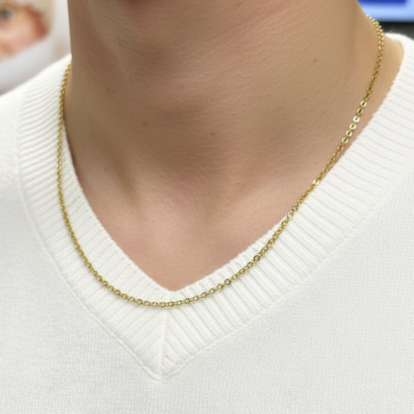 Collier Princesse en Or Jaune 18 K- 5.85 G