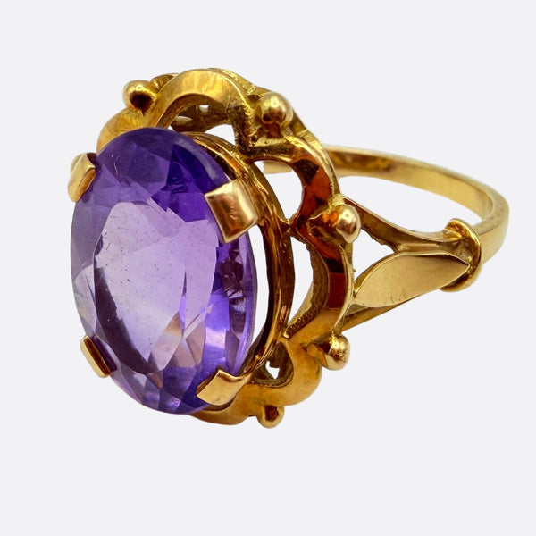 Bague en Or Jaune 18K Taille 58 - 5.75 Grs