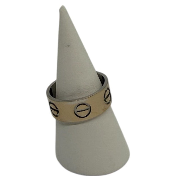 Bague Jonc Cartier Love en Or Blanc 18K Taille 60