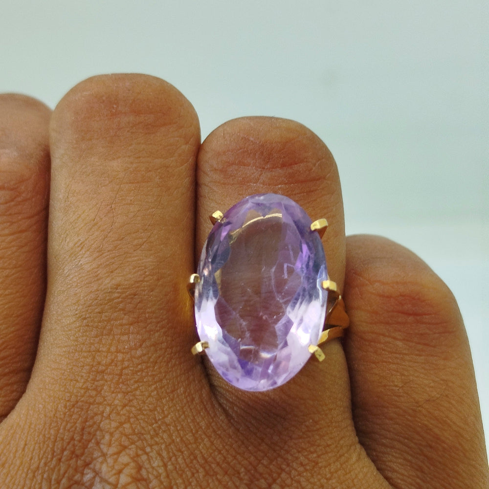 Bague en Or Jaune 18K Taille 50