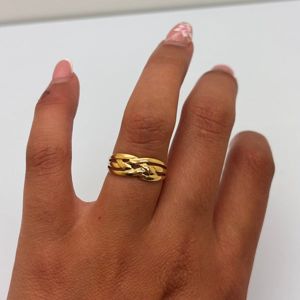 Bague Alliance Or Jaune 18 Carats  Taille -53