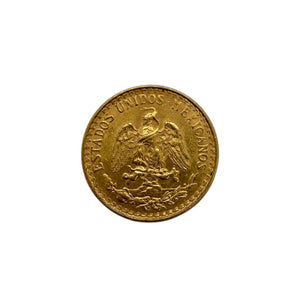 Pièce dos pesos mexicain en or jaune 194 20K - 1.66 G