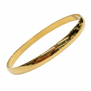 Jonc en or jaune 18k, état impeccable