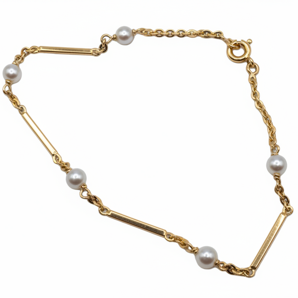 Bracelet Maillon en Or Jaune 18K - 2.65G