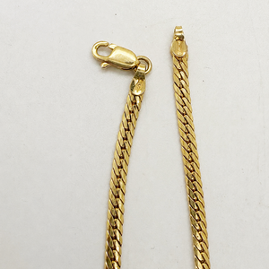 Bracelet Maille Gourmette Or Jaune 18 Carats