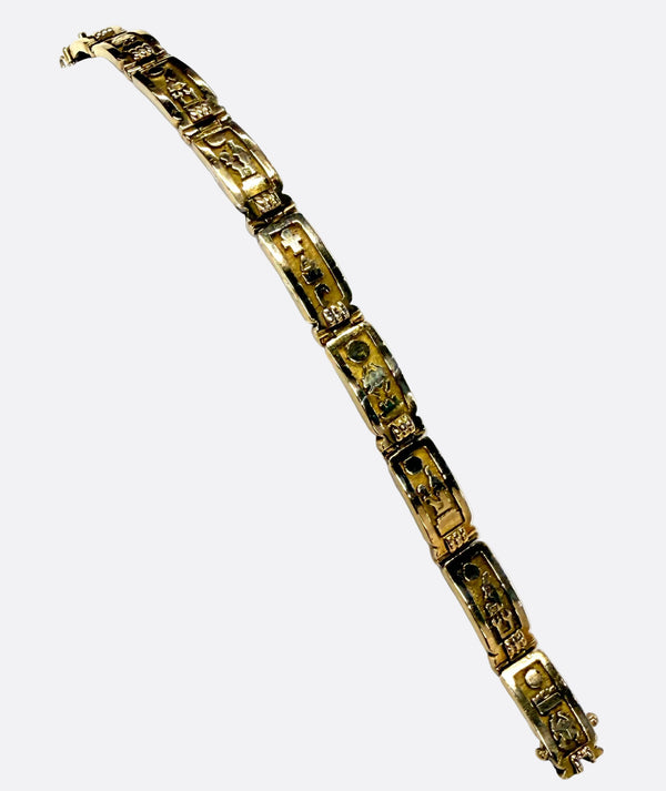 Bracelet en Or Jaune 18K - 39.11g