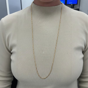 Collier Sautoir en Or Jaune 18K