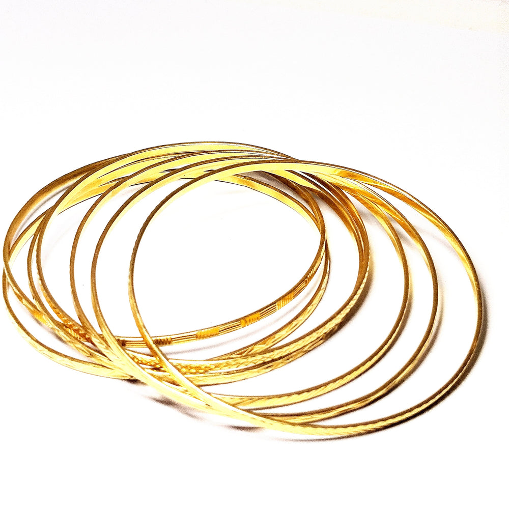 Bracelet Jonc en Or Jaune 18K 37.40 Grs