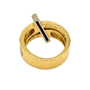 Bague en Or Jaune 18k - 9.75 G - Taille : 53
