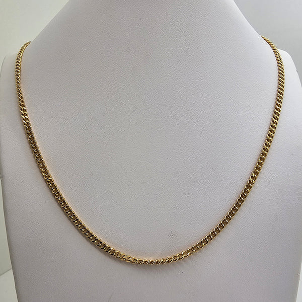 Collier Gourmette Or Jaune 18 K - 18.51 G