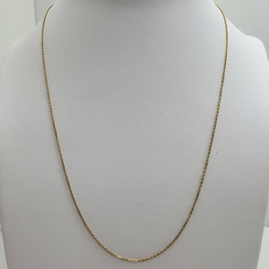 Collier Princesse en Or Jaune 18K - 42cm - 1.51gr