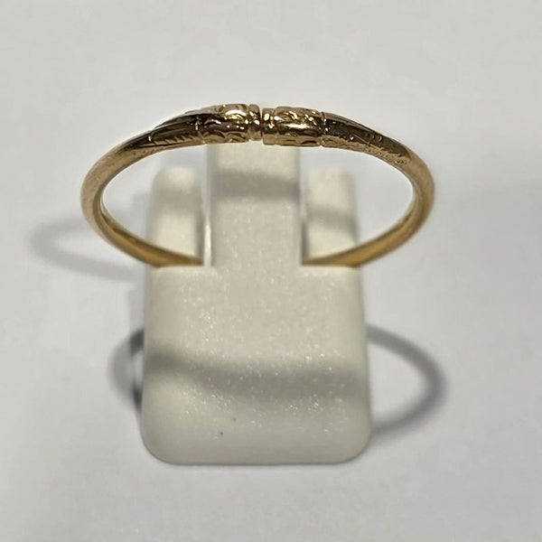 Bague Jonc en Or Jaune 18 Carats