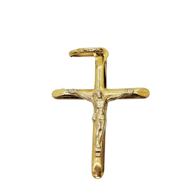 Pendentif Croix en Or Jaune 18 Carats (750/1000)