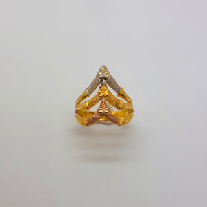 Bague en 3 ors 22K Taille-51