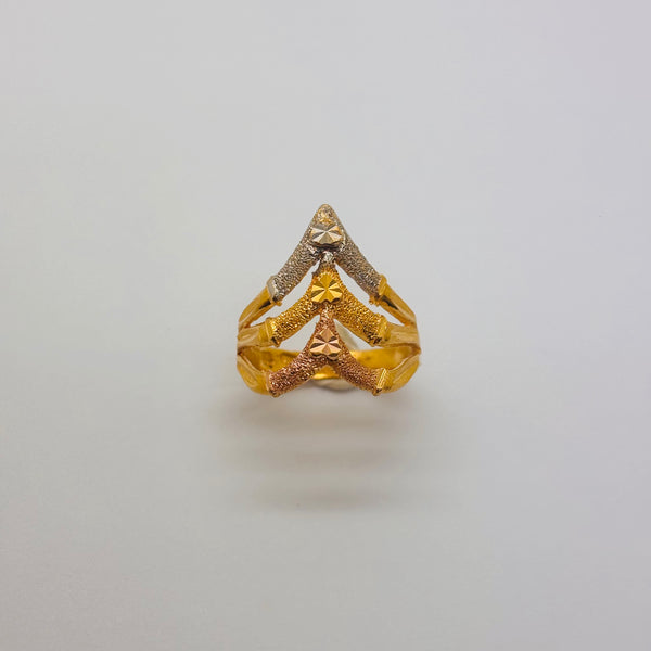 Bague en 3 ors 22K Taille-51
