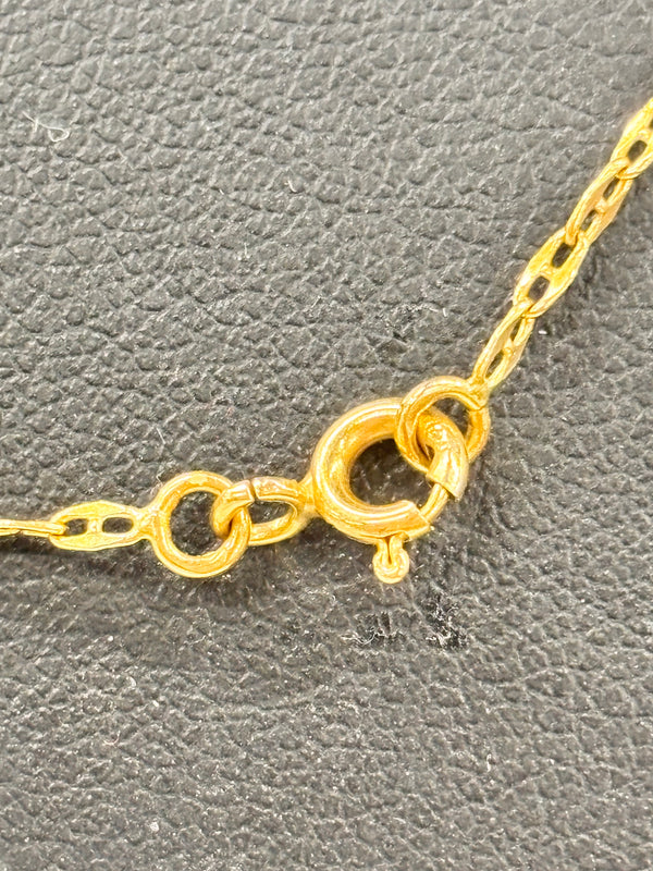 Collier Sautoir en Or Jaune 18K 2.60 Grs