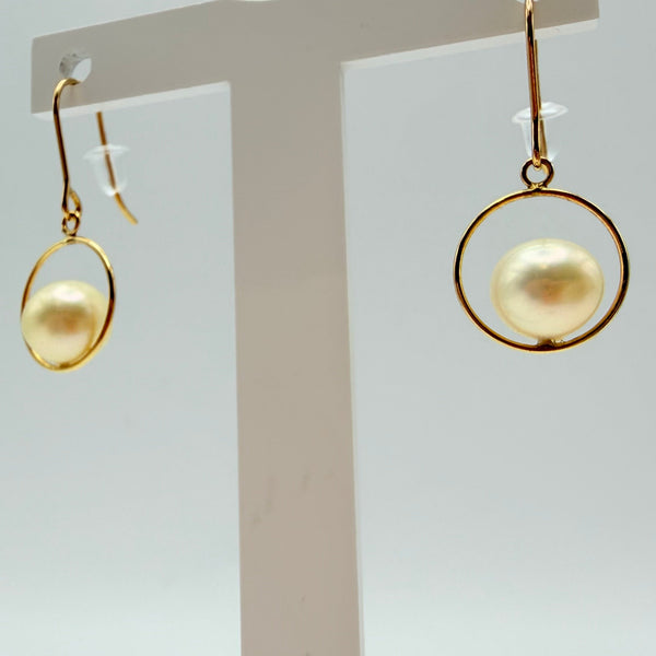 Boucles d'oreilles Or Jaune 18 K - 2.11 G