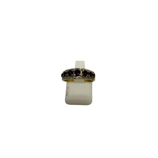 Bagues en Or Jaune et Blanc 18K Taille 51 - 2.66 G