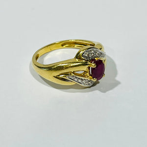Bague en Or 18 K - Taille 54 - 5.04 G