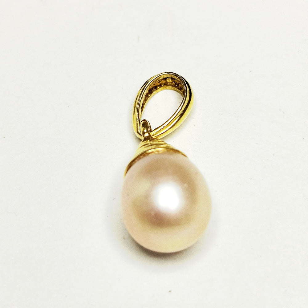 Pendentif Solitaire en Or Jaune 18K 1.68 Grs