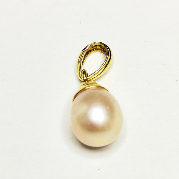 Pendentif Solitaire en Or Jaune 18K 1.68 Grs