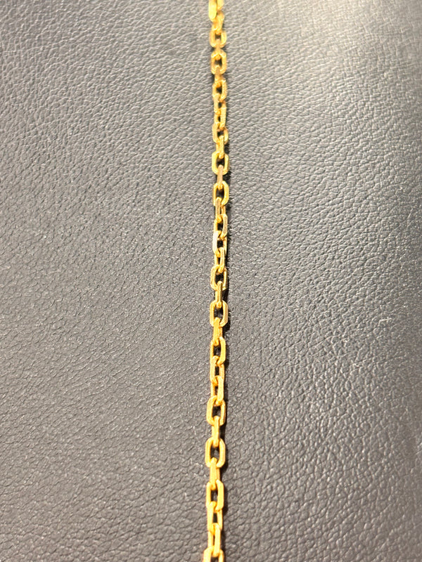 Collier Sautoir Or Jaune 18K 3.97 Grs