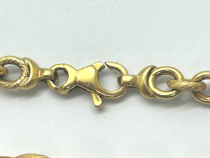 Collier Ras du Cou en Or Jaune 18 K