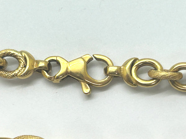 Collier Ras du Cou en Or Jaune 18 K