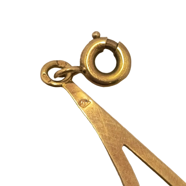 Collier Princesse Or Jaune avec Perles 18k