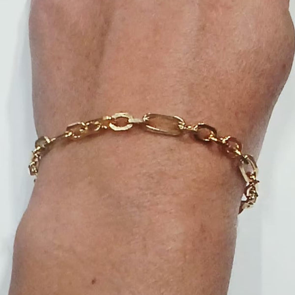 Bracelet maillon or jaune 18 K - 10.35 G
