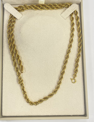 Collier Sautoir en Or Jaune 18K 13.71 Grs