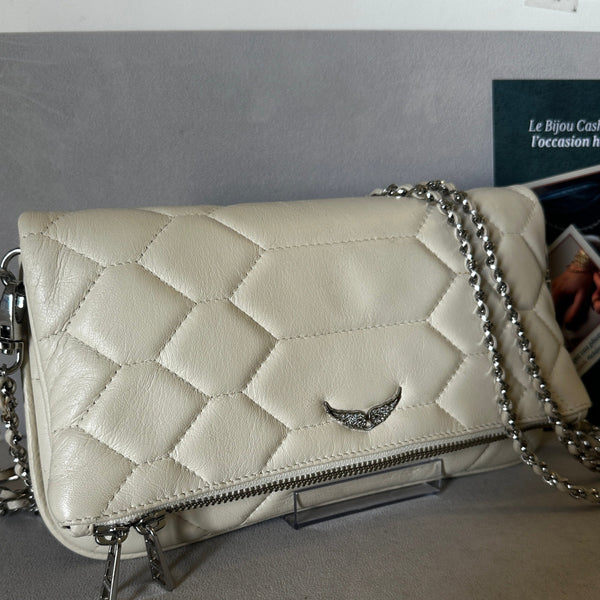 Zadig & Voltaire Rock Nano - Sac à Bandoulière en Cuir