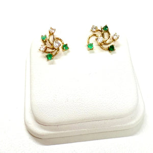 Boucles d'oreilles Or Jaune 18k 1.33 Grs