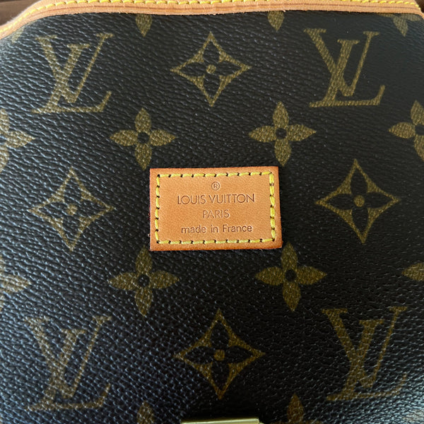 Sac à bandoulière Saumur Louis Vuitton en Toile Monogram marron