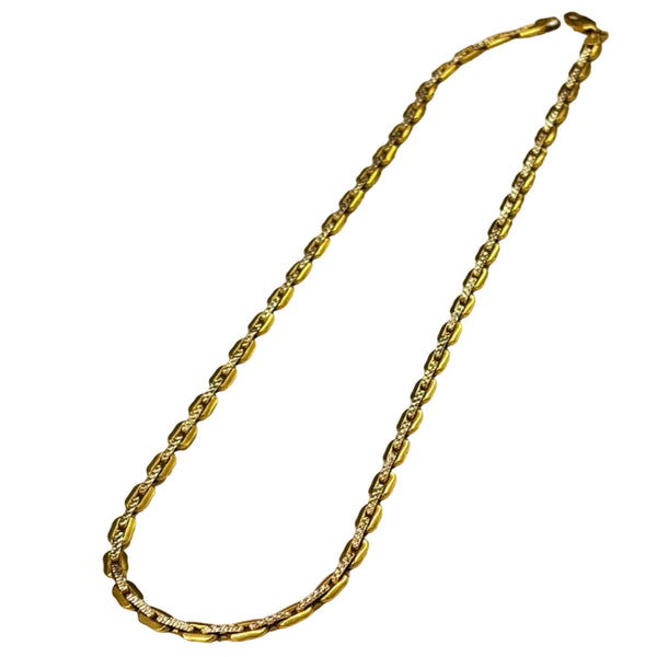 Collier Matinée Vénitien en Or Jaune et Blanc 18k