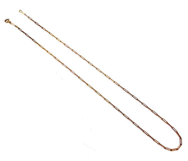 Collier chaine en or jaune 18k 3.52 Grs