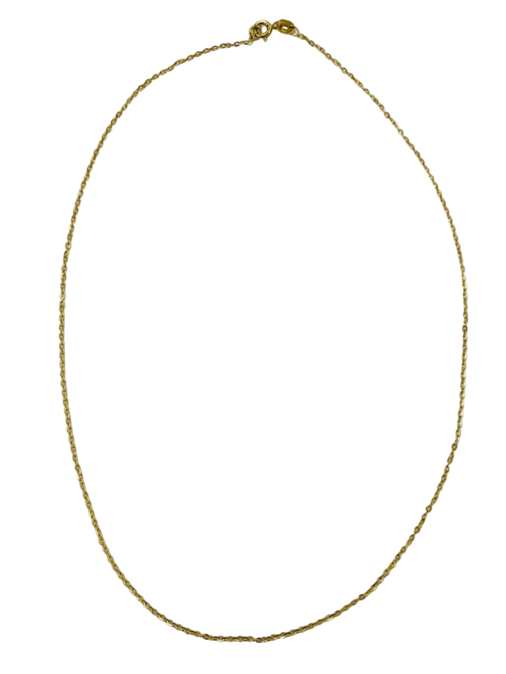 Collier Ras du Cou en Or Jaune 18K - 0.90G