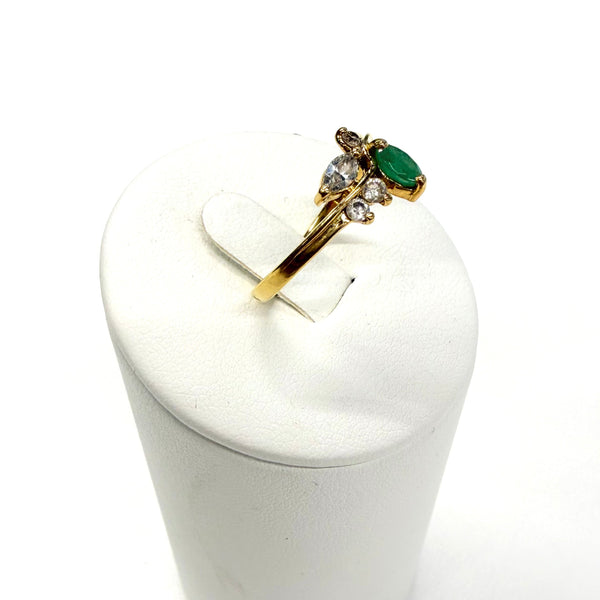 Bague en Or Jaune 18 K - Taille 55 - 1.67 G