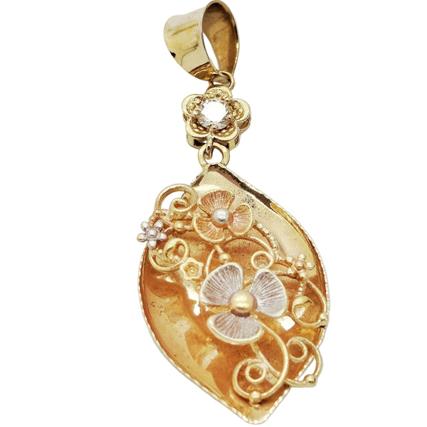 Pendentif en or Jaune 18K