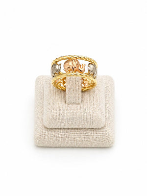 Bague en 3 Or 18K - Taille 52 - 3.88 Grs