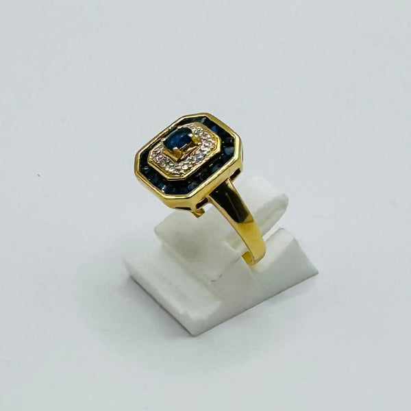 Bague Or Jaune 18K - Taille 57