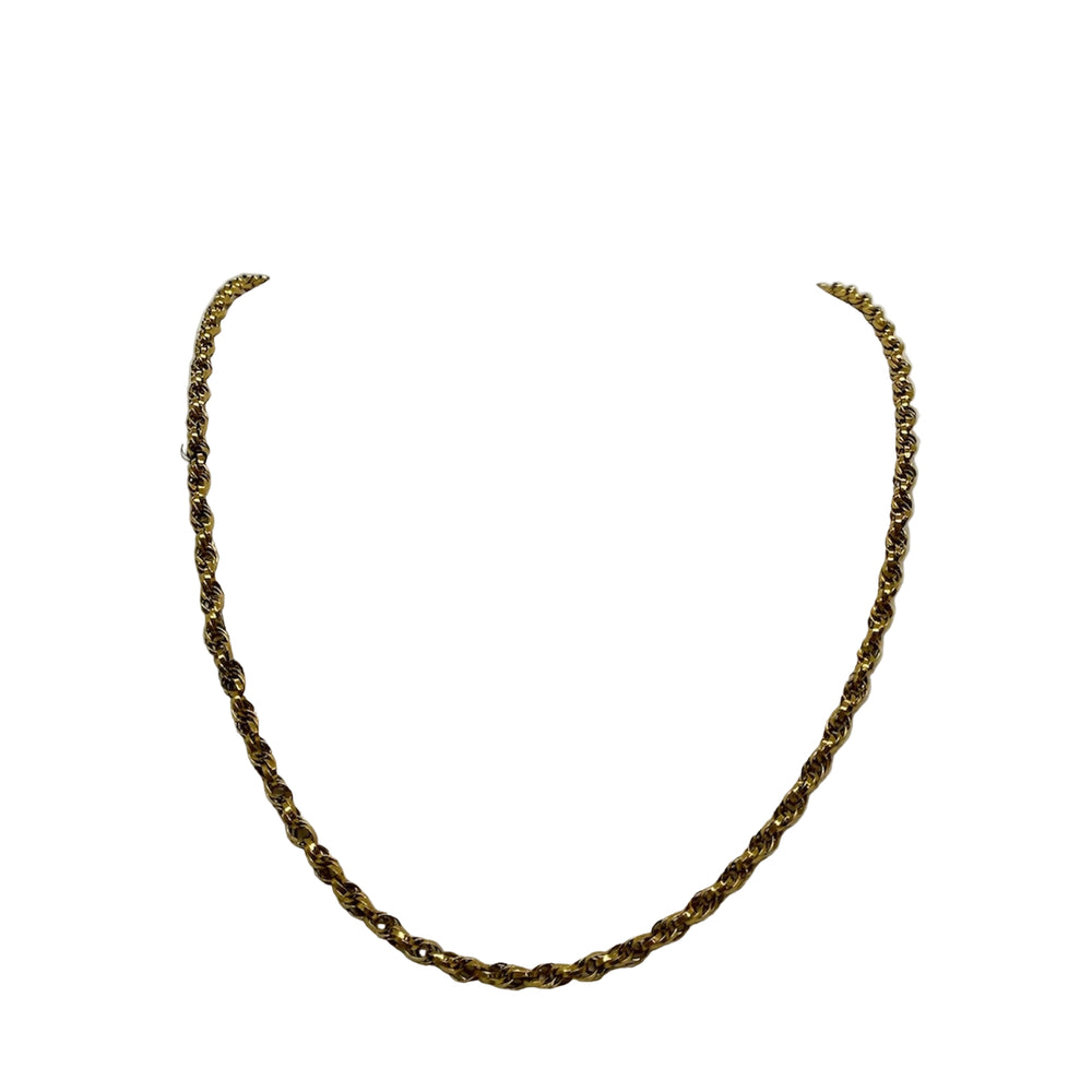 Collier Ras du Cou en Or Jaune 18K - 5.44g
