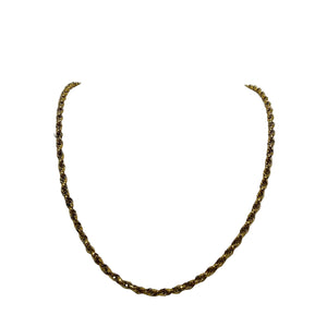 Collier Ras du Cou en Or Jaune 18K - 5.44g
