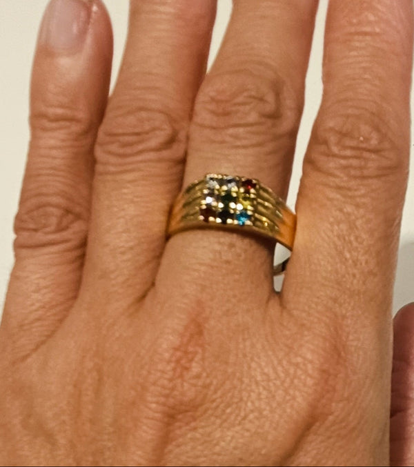 Bague en Or Jaune 18K - 4.20G - Taille 66