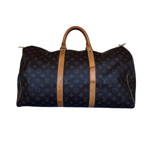 Louis Vuitton Keepall 50 Vintage en Toile Monogram
