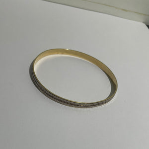 Bracelet Jonc Or Jaune 18K 13.62 Grs
