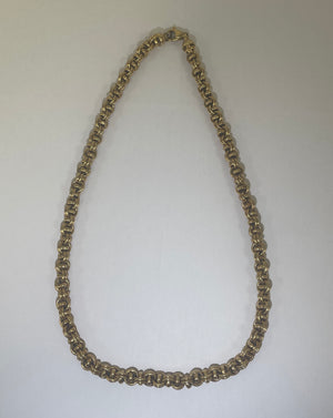 Collier ras du cou en or jaune 18K 30.02 Grs